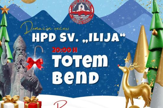 Večer udruge planinara HPD  sv. Ilija & Totem band