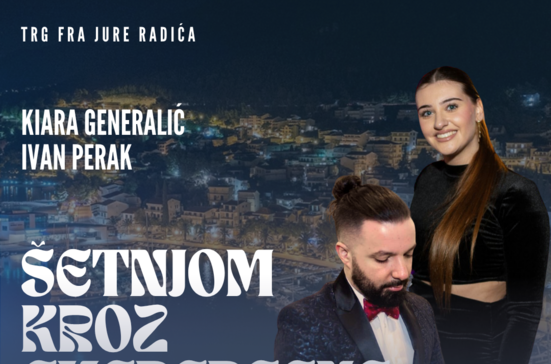 "Šetnjom kroz evergreene" - koncert u Baškoj Vodi