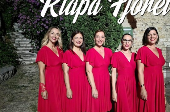 Koncert u Baškoj Vodi - klapa Fjoret