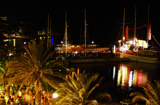 The concert in Baška Voda