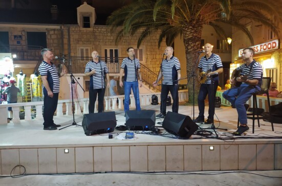 A concert  in Baška Voda